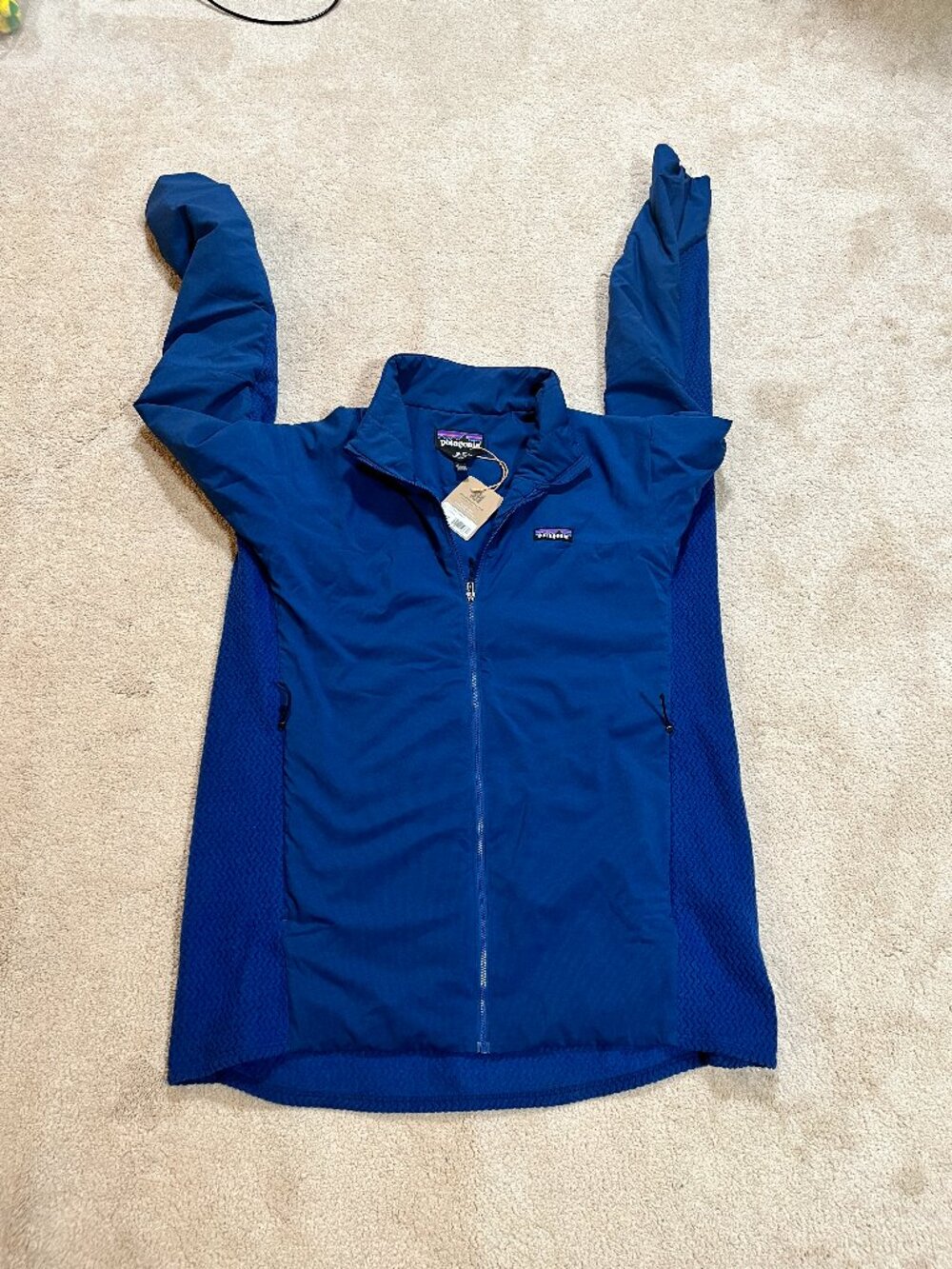 New NWT Patagonia Men Nano-Air light hybrid jacket BLUE XL Fullzip MSRP $249